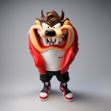 Gloss Taz Edition Tasmanian Devil Designer Figure, 120 cm