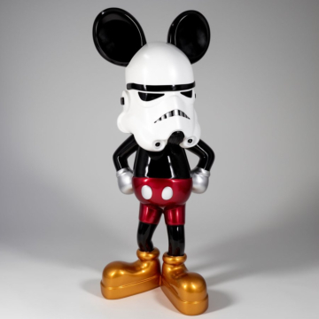Satin Decorative Stormtrooper Sculpture, 120 cm