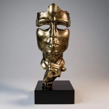 Patina Luxury Face Mask Model 3 Wall Decor