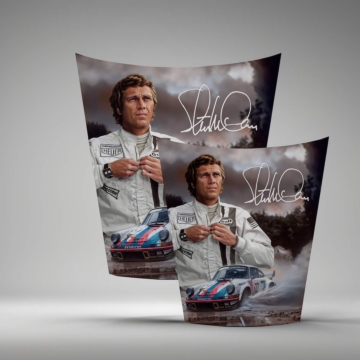 Porsche 911 Hood Motorsport Wall Art - Design 04, Gloss Finish